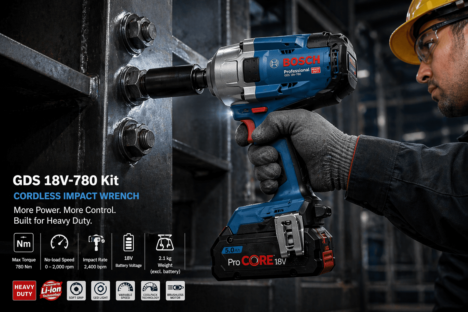Impact Wrench Industrial Use