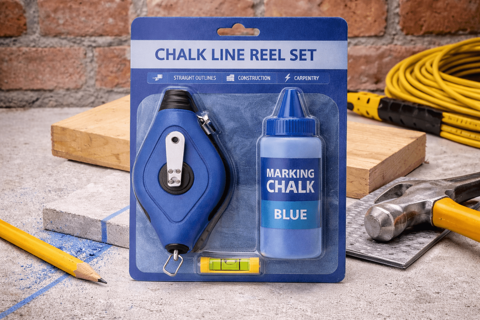 Chalk Line Reel Set