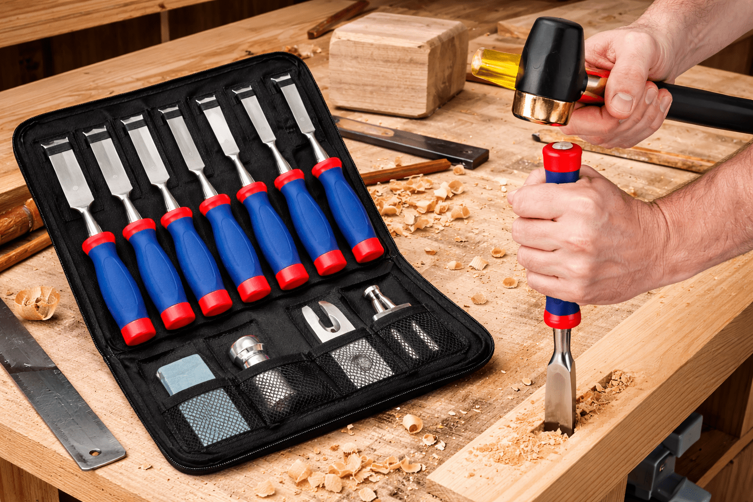 WOOD WORKING CHISEL SET