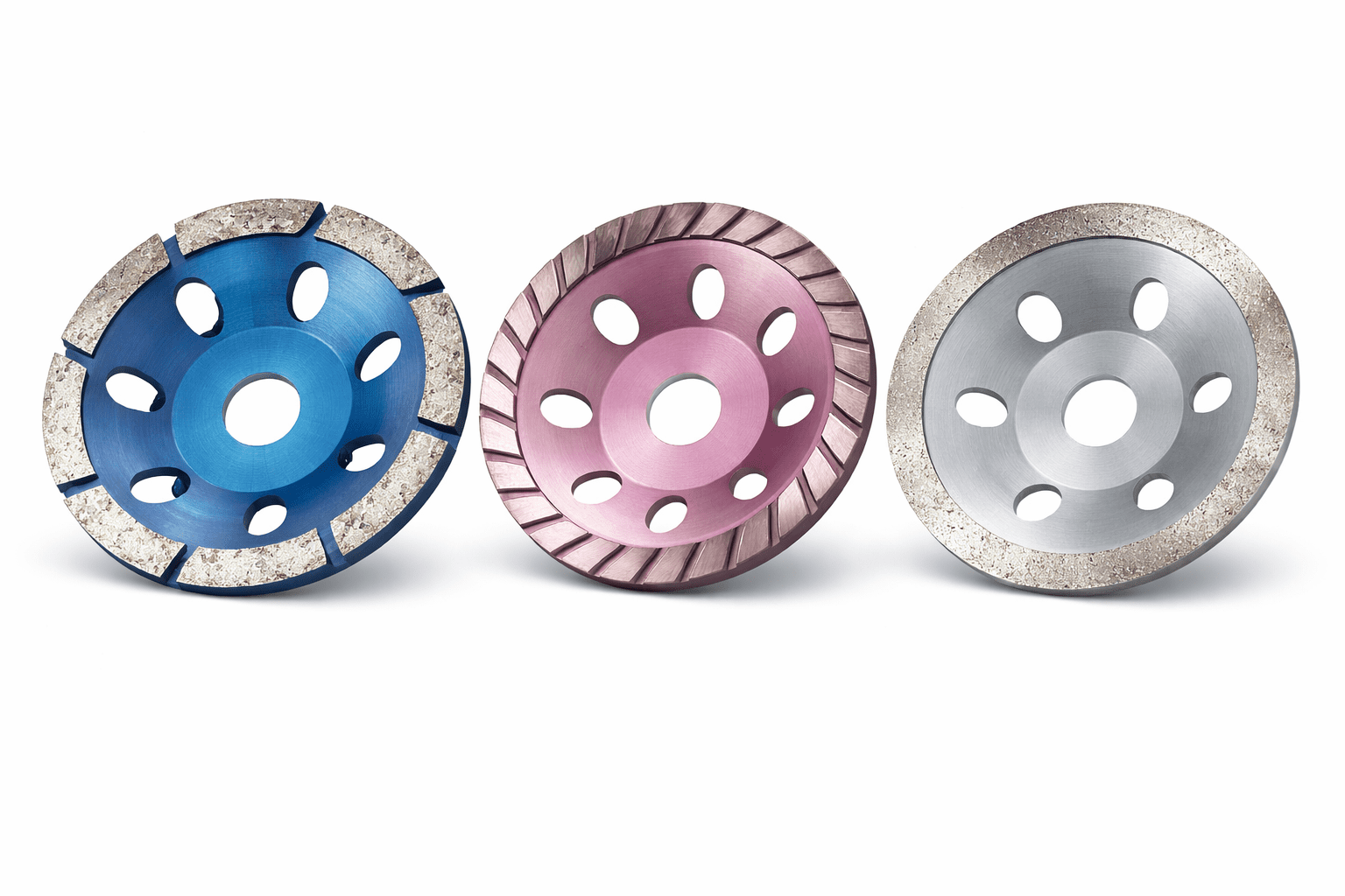 GRANITE CUTTING BLADE - CUP WHEELS - (Segmented Cut, Turbo Cut & Continuous Cut)