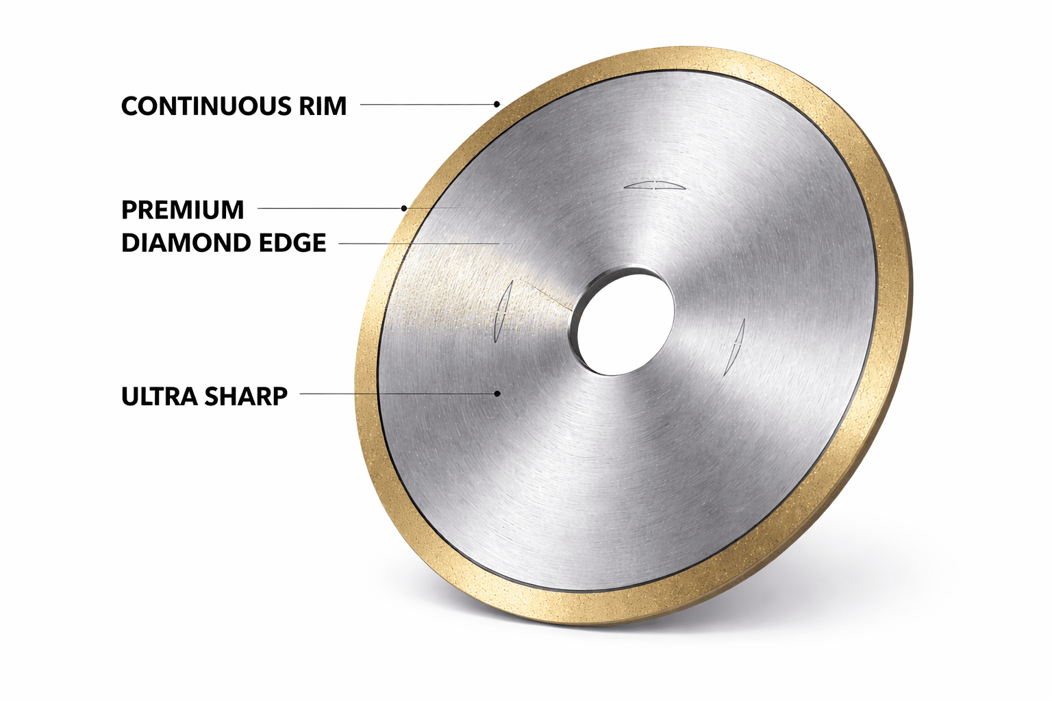 TILE CUTTER BLADES - CONTINUOUS CUT