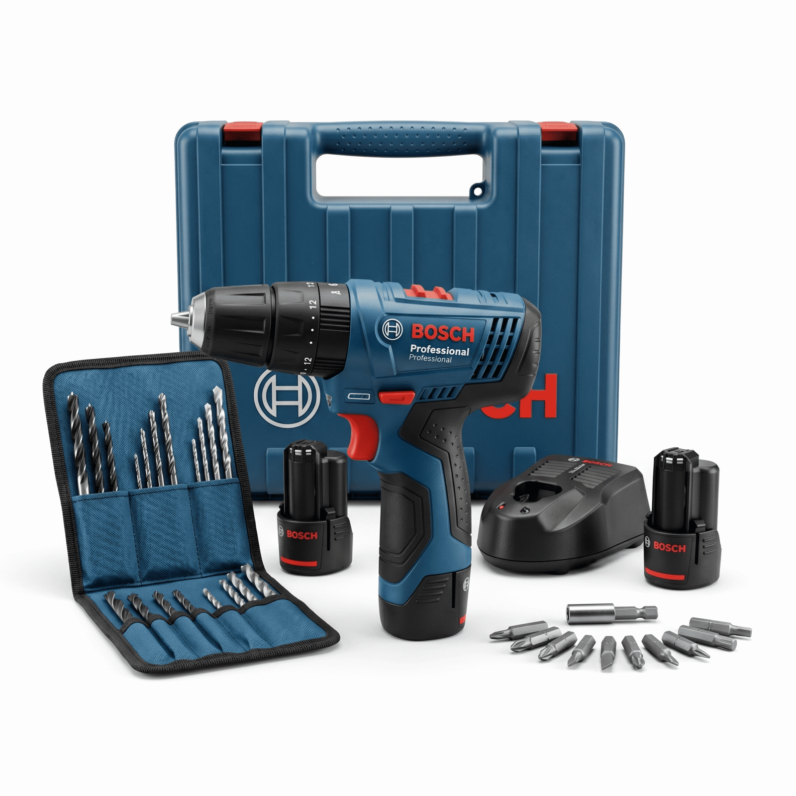 Product Name: BOSCH GSB 120-LI Professional Impact Drill Driver Kit