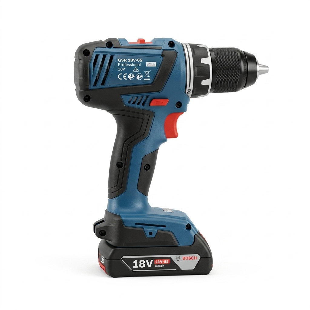 BOSCH GSR 18V-65 Professional Drill Driver Kit