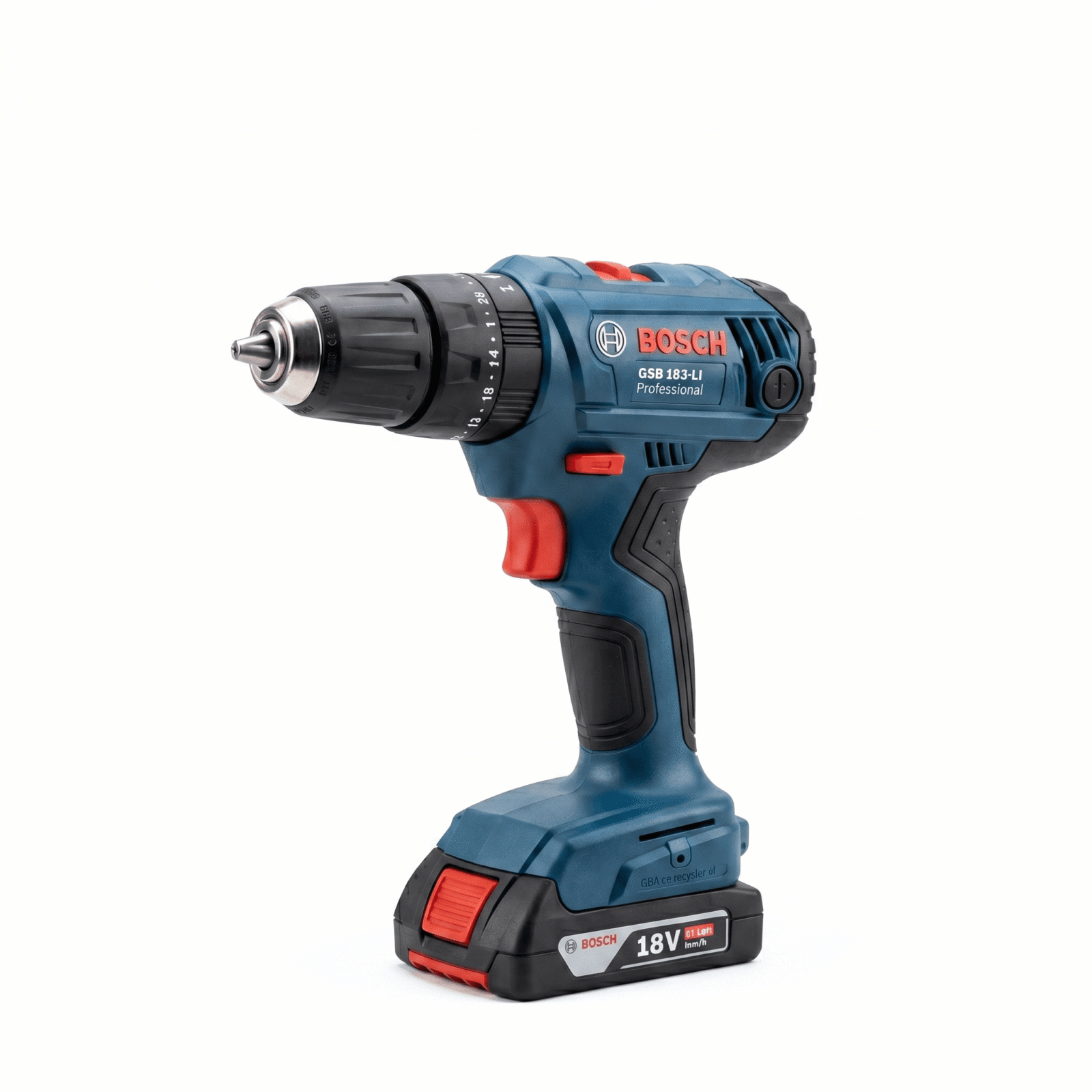 BOSCH GSB 183-LI Professional Impact Drill Driver Kit (1 Battery)