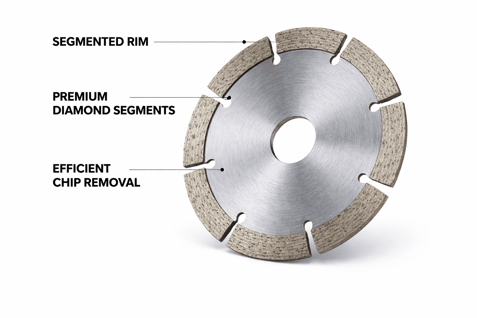 TILE CUTTER BLADES - SEGMENTED CUT