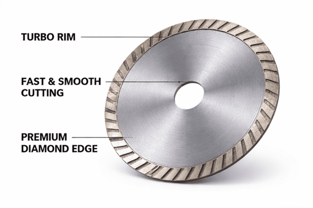 TILE CUTTER BLADES - TURBO CUT