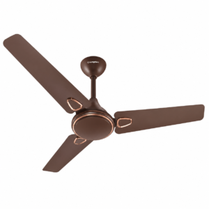 Crompton Energion Prime 1200mm High Speed Ceiling Fan – Brown | Energy Efficient Premium Ceiling Fan