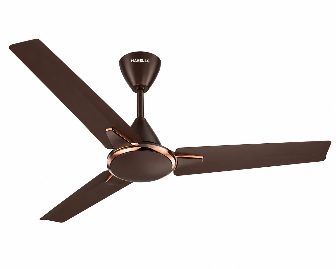 Havells Adore i 1200mm BLDC Ceiling Fan | Energy Saving Smart Ceiling Fan | Matte Brown